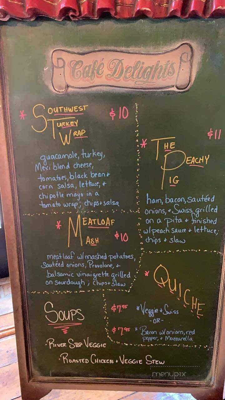 River Stop Cafe - Newaygo, MI menu_pic