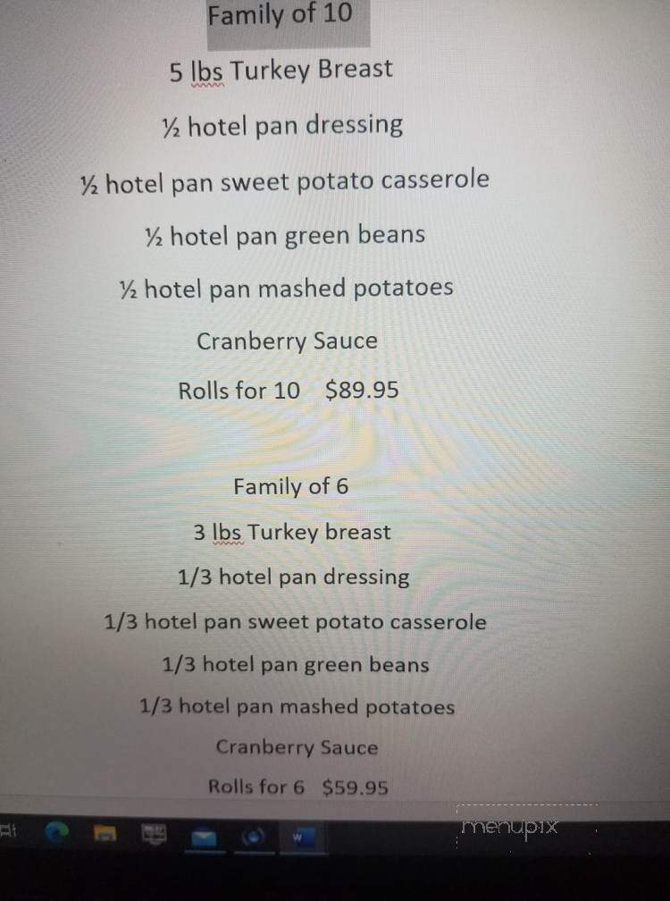 Village Steakhouse & Pub - Goldsboro, NC menu_pic