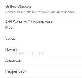 Garys Place - Grass Valley, CA menu_pic