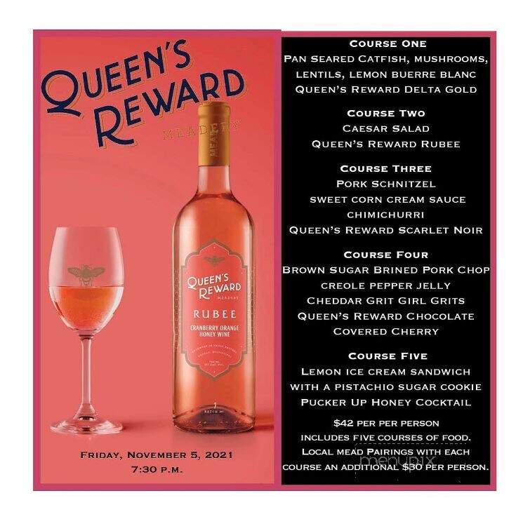 Queen's Reward Meadery - Tupelo, MS
