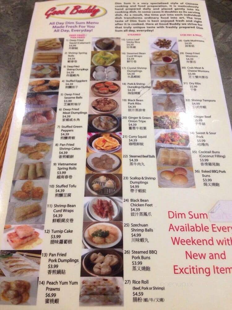 Good Buddy Dim Sum Chinese Restaurant - Sherwood Park, AB