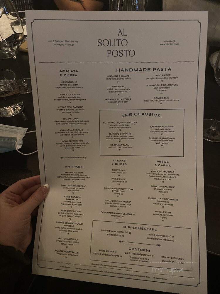 Al Solito Posto - Las Vegas, NV