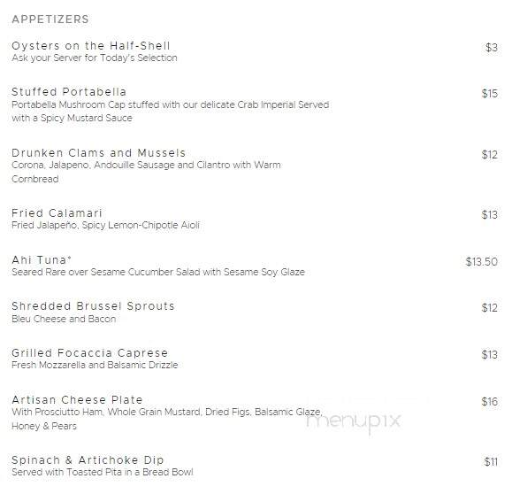 Cedar Hollow Inn Restaurant - Malvern, PA menu_pic