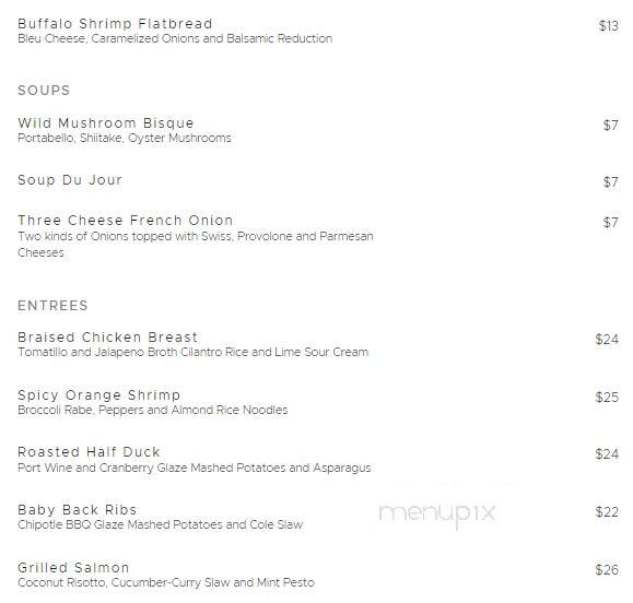 Cedar Hollow Inn Restaurant - Malvern, PA menu_pic
