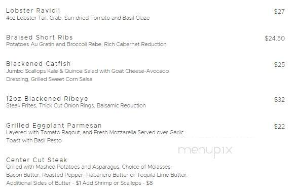 Cedar Hollow Inn Restaurant - Malvern, PA menu_pic