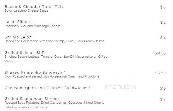 Cedar Hollow Inn Restaurant - Malvern, PA menu_pic