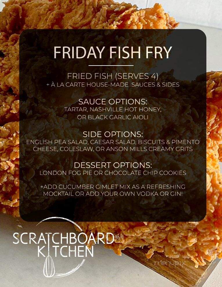 Scratchboard Kitchen - Arlington Heights, IL menu_pic