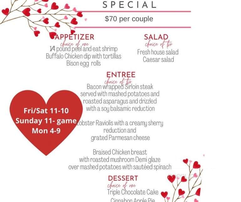River Wild - Mount Gilead, NC menu_pic