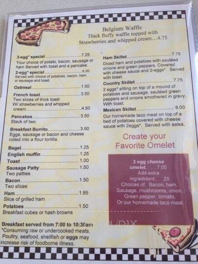 Pizza Place - Center Point, IA menu_pic