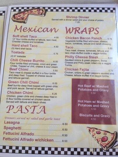 Pizza Place - Center Point, IA menu_pic