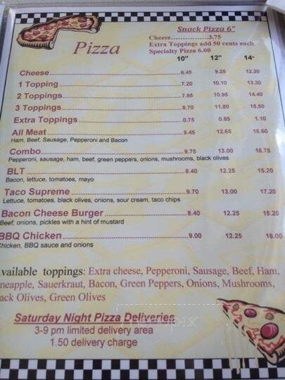 Pizza Place - Center Point, IA menu_pic