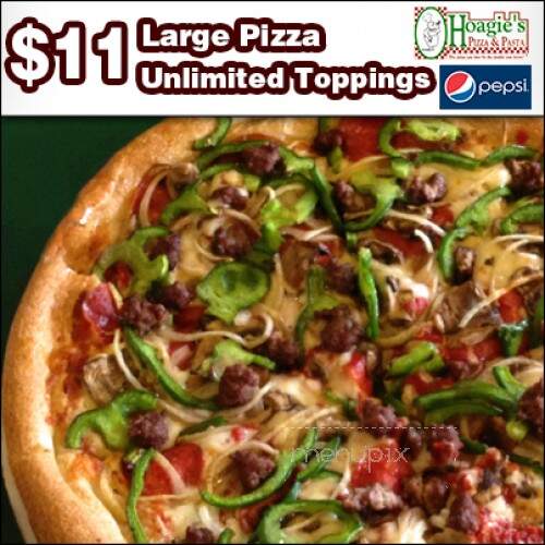 Hoagie's Pizza & Pasta - Lyndonville, VT menu_pic