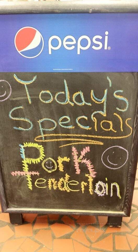 Lovick's Cafe - Kinston, NC menu_pic