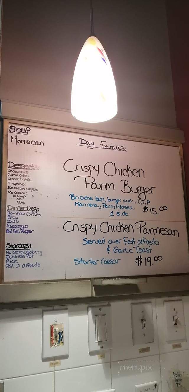 Black Rooster Classic Bar & Grill - Castlegar, BC menu_pic