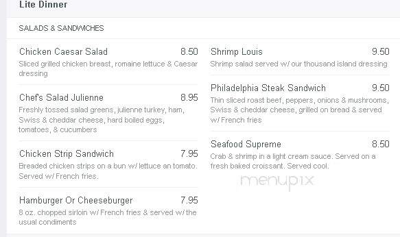 Maxson Restaurant & Riverboat - Oregon, IL menu_pic