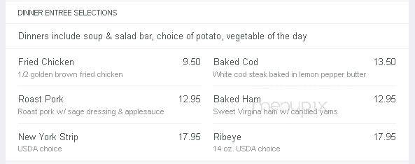 Maxson Restaurant & Riverboat - Oregon, IL menu_pic
