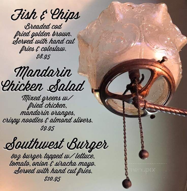 Bowers Hotel - Bowers, PA menu_pic