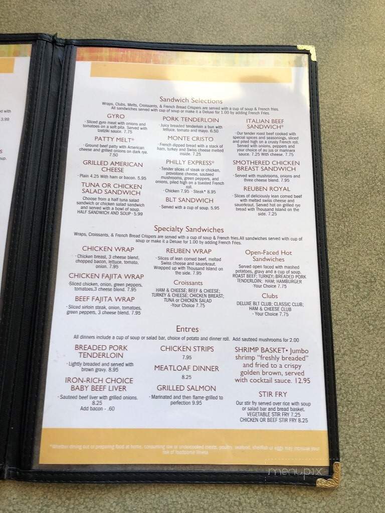 Scrambled Yolk - Watertown, WI menu_pic