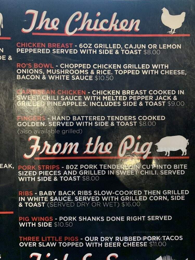 Ro's Grille - Athens, AL menu_pic