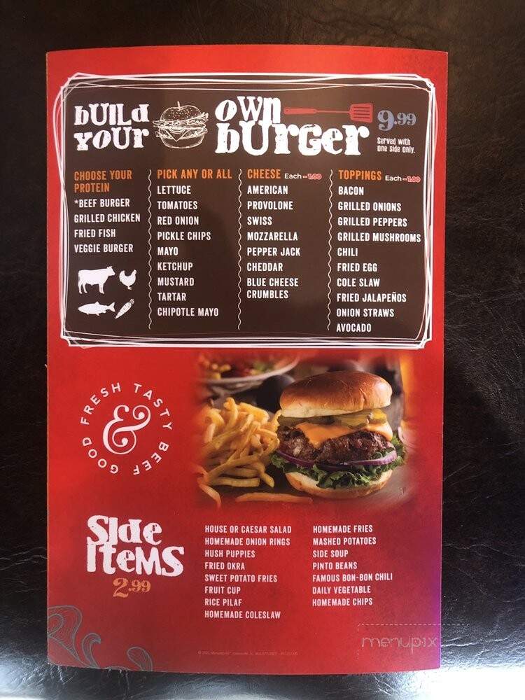 BonBon Wings and Grill - Greensboro, NC menu_pic
