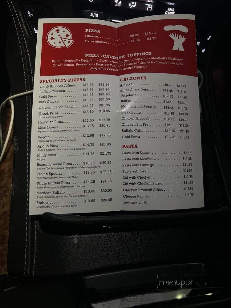 Edi's Pizzeria - Bridgewater, MA menu_pic