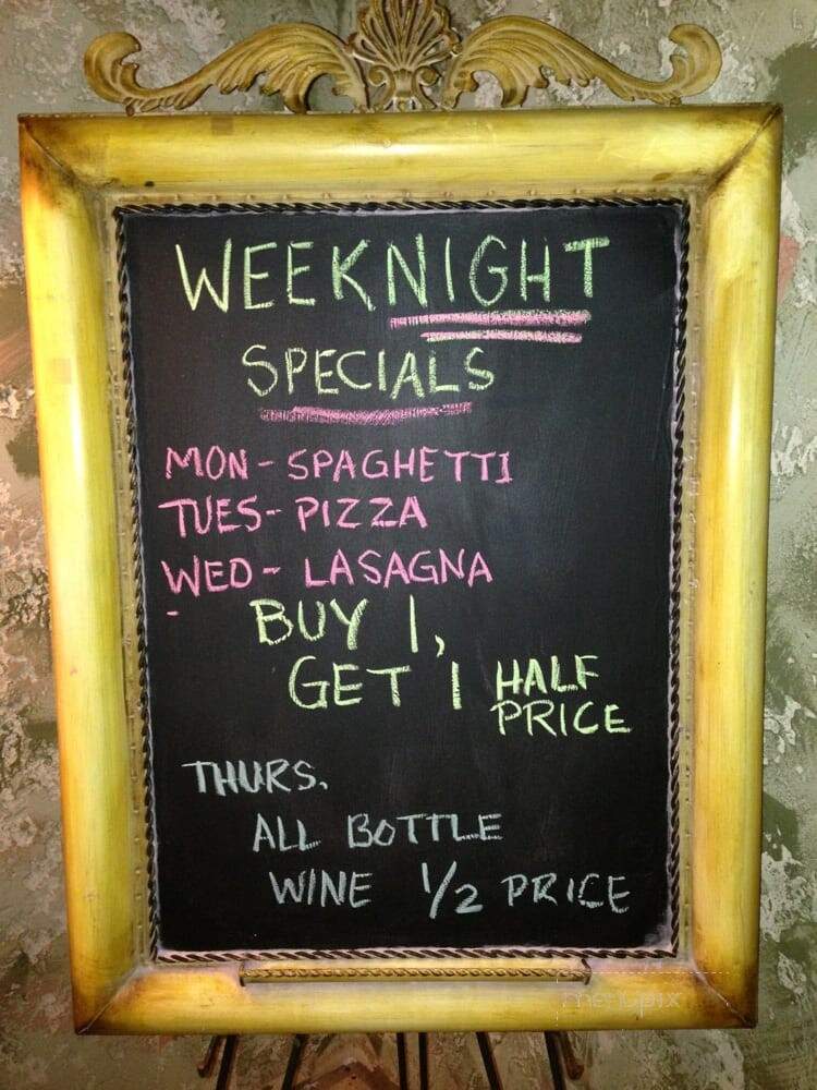 Capri's Italian - Greenwood, SC menu_pic