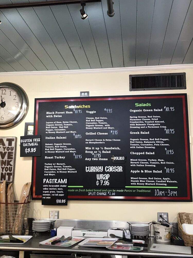 Birkholm's Bakery - Solvang, CA menu_pic