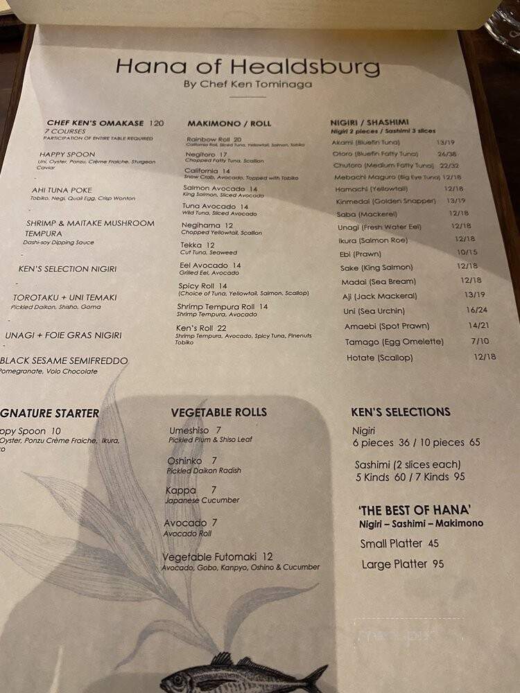 The Matheson - Healdsburg, CA menu_pic