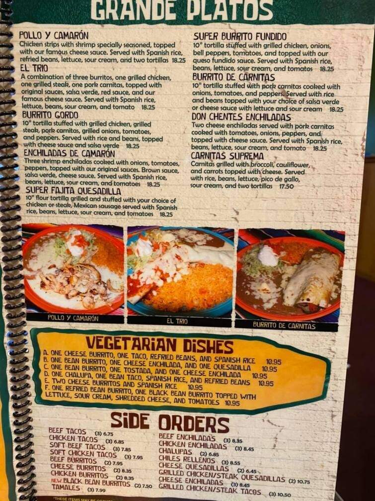 El Canelo - Hamburg, NY menu_pic