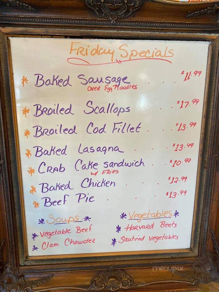 Willow Valley Family Restaurant - Willow St, PA menu_pic