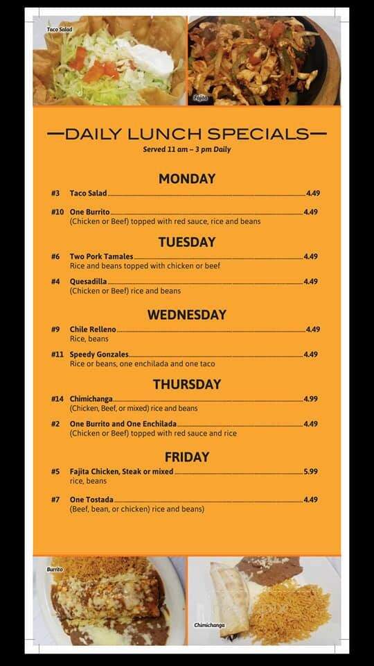 Don Carlos - Chaffee, MO menu_pic