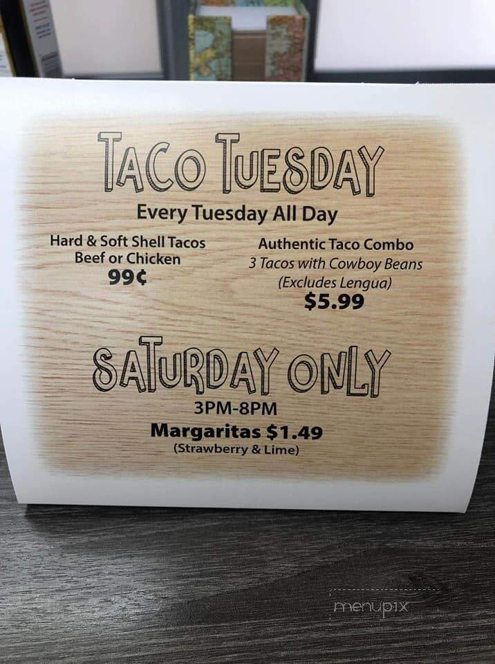 Don Carlos - Chaffee, MO menu_pic