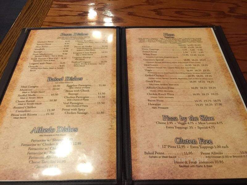 Giovanni's Pizza - Mechanicsville, VA menu_pic