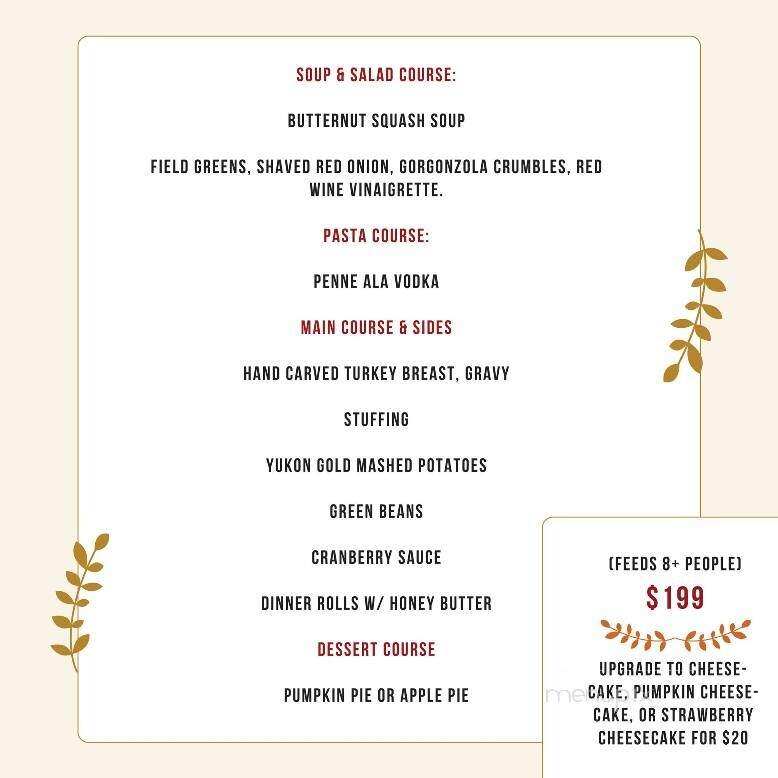 Olga's Diner - Marlton, NJ menu_pic