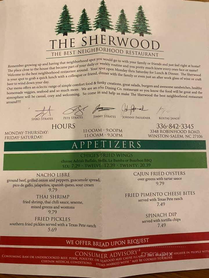 The Sherwood - Winston-Salem, NC