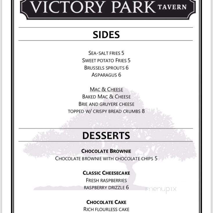 Victory Park Tavern - Rumson, NJ