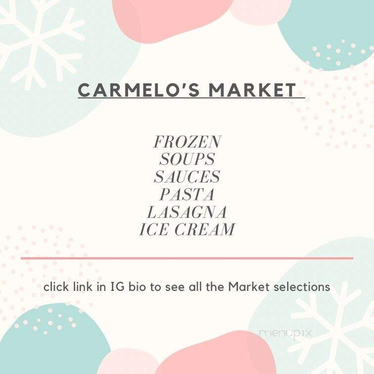 Carmelo's Coat Of Arms Restaurant - Lewiston, NY menu_pic