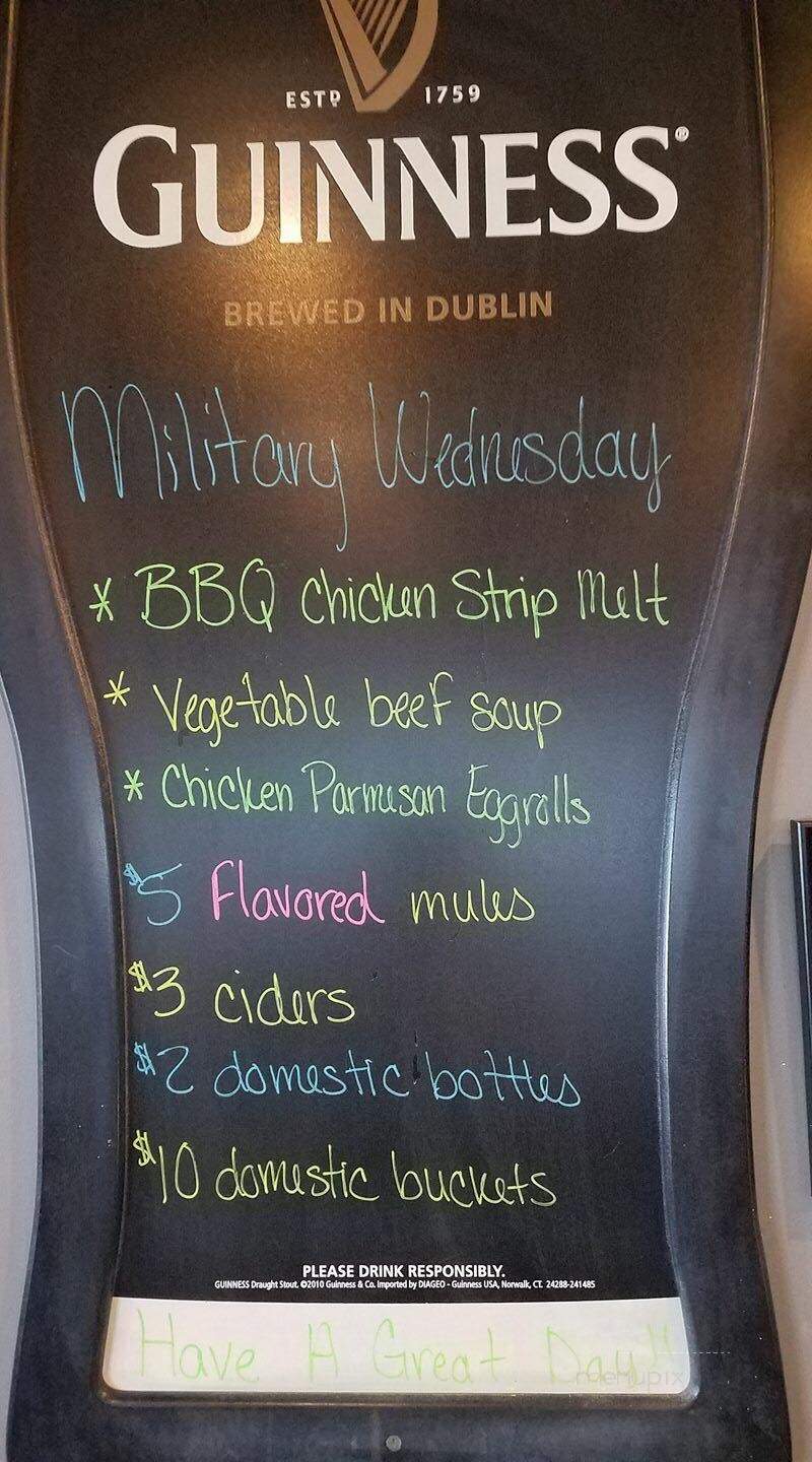Cousin Eddies Sports Bar & Grill - Springfield, IL menu_pic