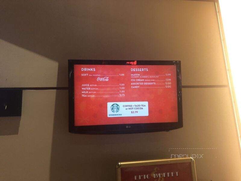 Celebrity Grill at Hollywood Casino - Tunica Resorts, MS menu_pic
