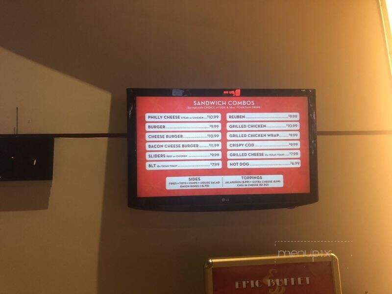 Celebrity Grill at Hollywood Casino - Tunica Resorts, MS menu_pic