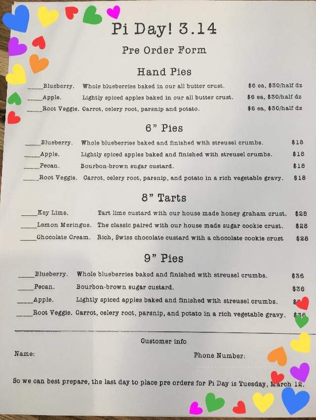 Cornerstone Bakery - Truckee, CA menu_pic