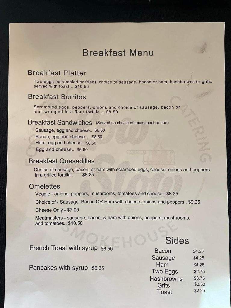 Low and Slow Smokehouse - Smithfield, NC menu_pic