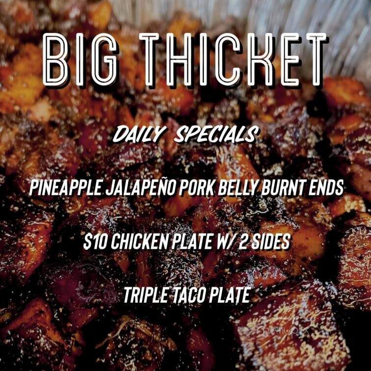 Big Thicket BBQ - DeRidder, LA