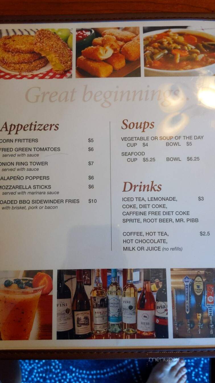 Bollinger's Restaurant - Thurmont, MD menu_pic