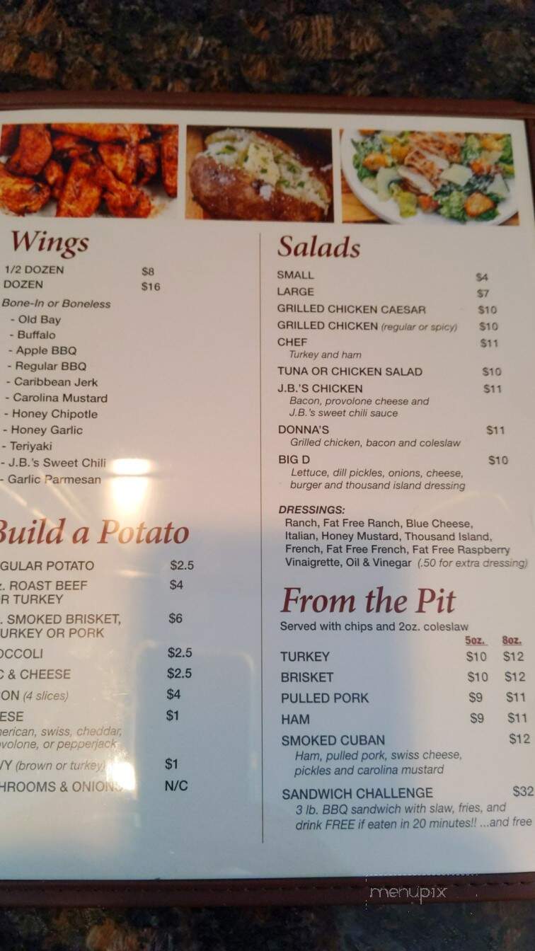 Bollinger's Restaurant - Thurmont, MD menu_pic