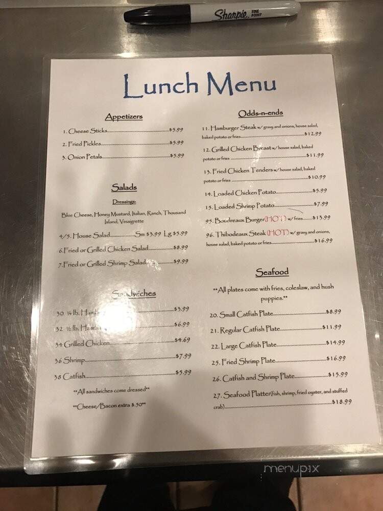Ashley's Restaurant - Philadelphia, MS menu_pic