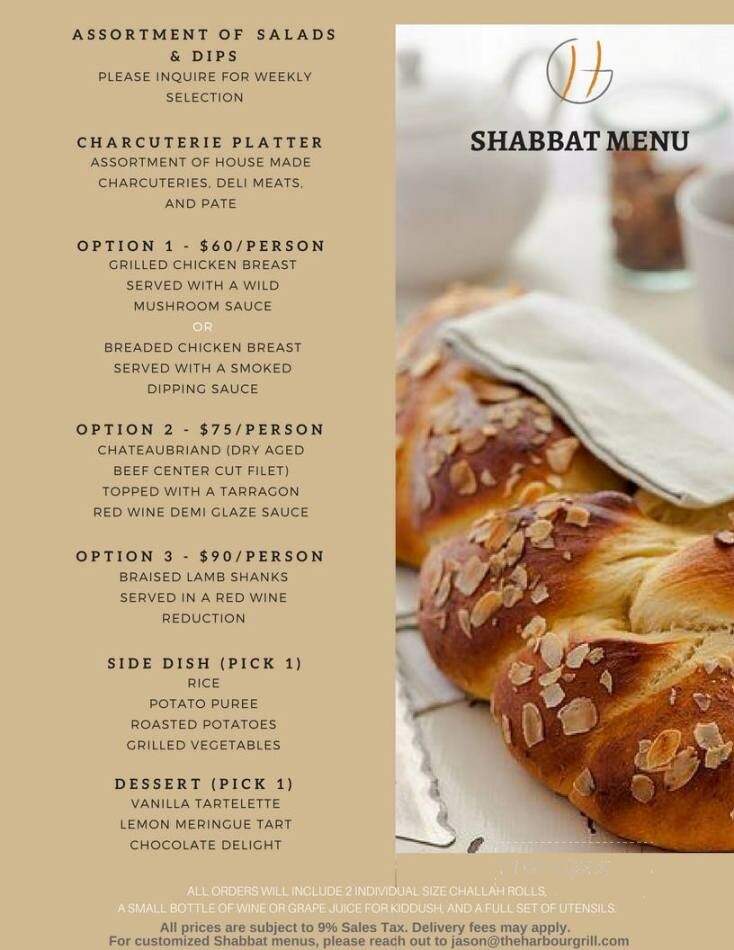 The Harbour Grill - Surfside, FL menu_pic