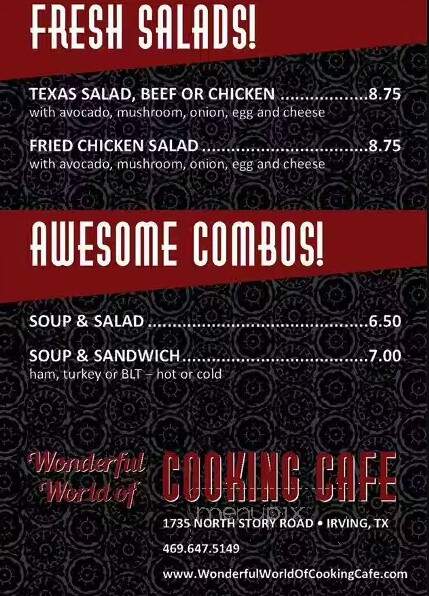 Wonderful World of Cooking Cafe - Irving, TX