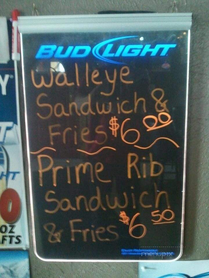 The Real McCoy's Bar Restaurant - Davis, IL menu_pic