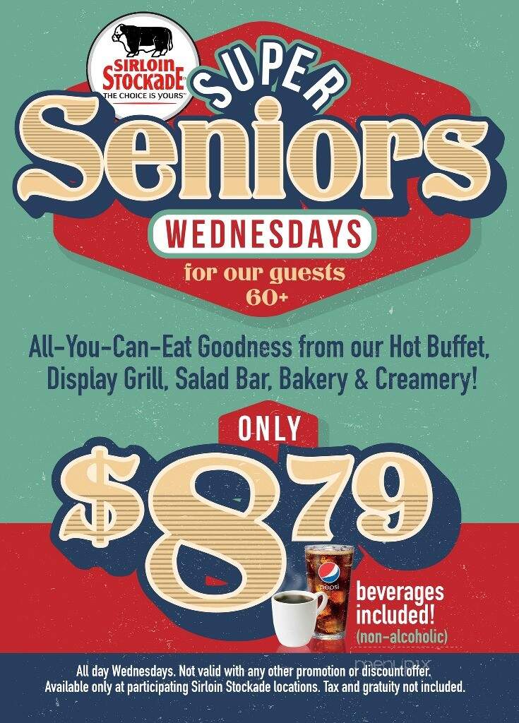 Sirloin Stockade Steakhouse - Corsicana, TX menu_pic